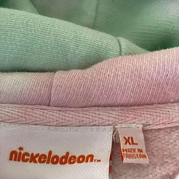 Rugrats Tie-Dye Nickelodeon HOODIE Multicolor Soft Kangaroo Pocket SZ XL #1302 - Picture 10 of 12